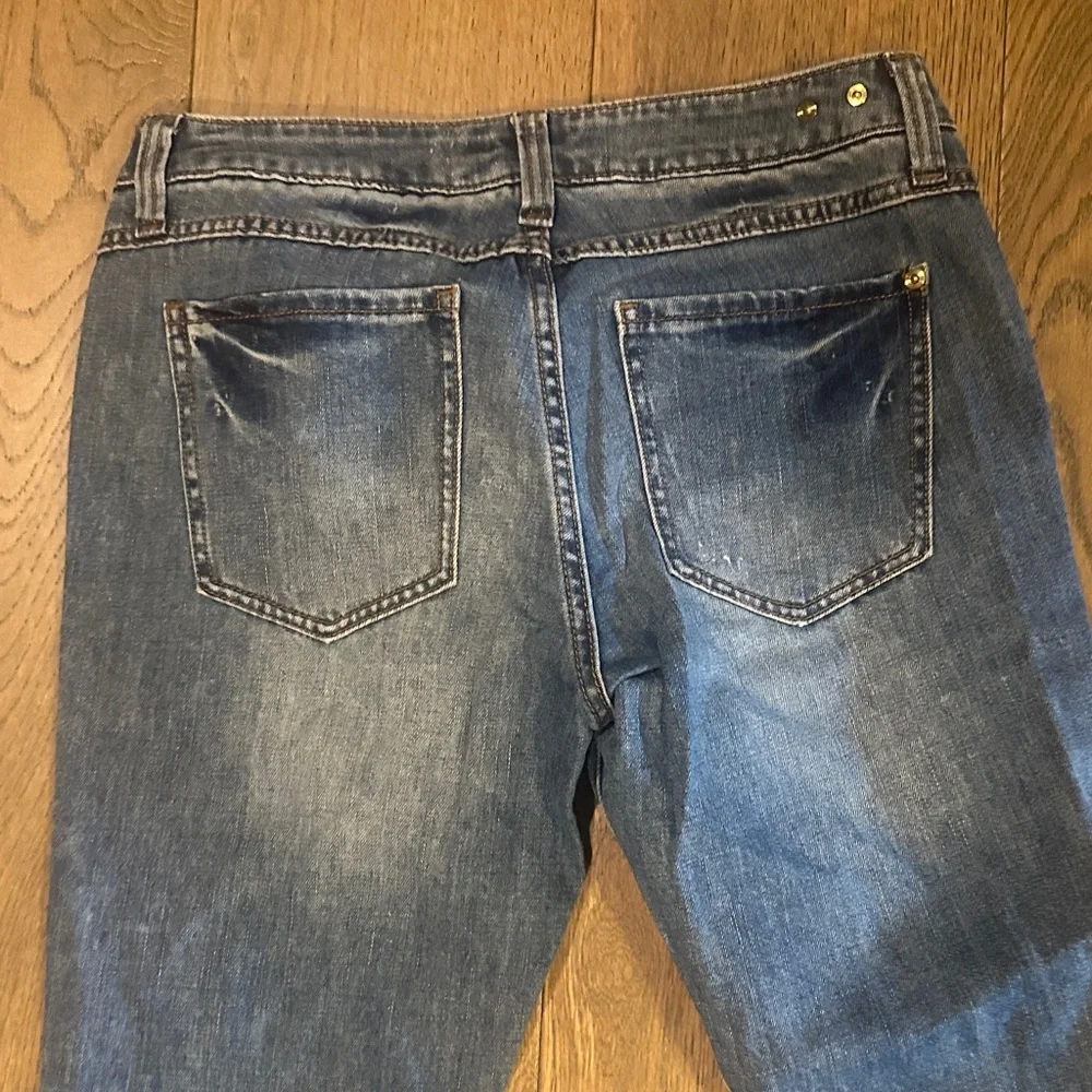 CAbi Women's Straight Leg Blue Jeans - Picture 4 of 4